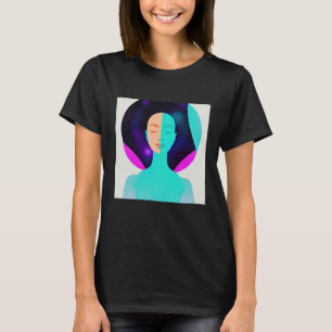 Camiseta Chica Yoga Saludo al Sol Femenino Meditación Chakr