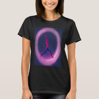 Camiseta Chica Yoga Saludo al Sol Femenino Meditación Chakr