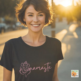 Camiseta chica yogi de meditación de regalo espiritual de r