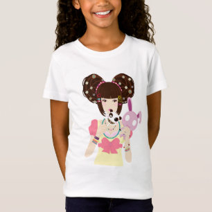 Camiseta Chica Yuriko de Harajuku