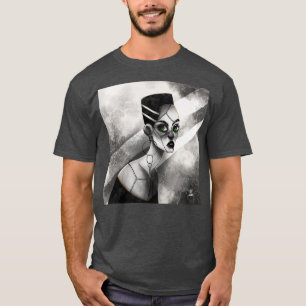 Camiseta Chica zombi glamuroso con ojos verdes