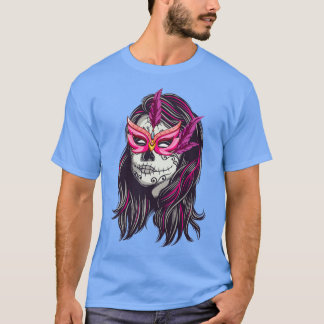 Camiseta chica zombie