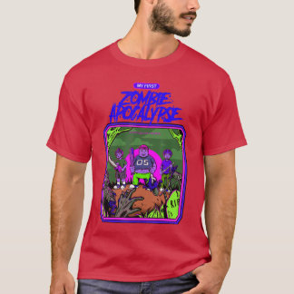 Camiseta Chica zombie de Halloween de terror