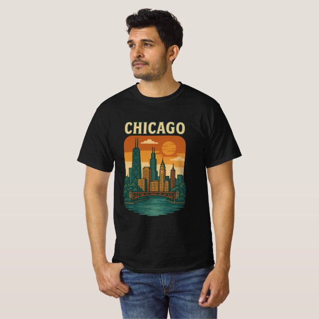 Camiseta Chicago   (Anverso completo)
