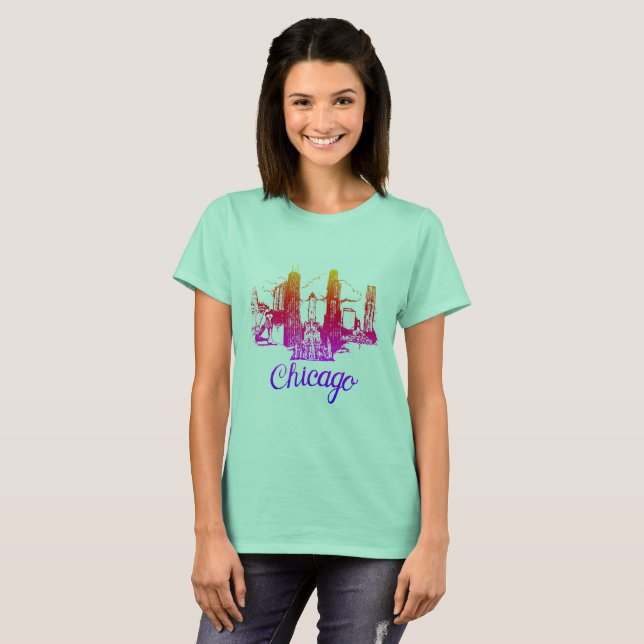 Camiseta Chicago (Anverso completo)