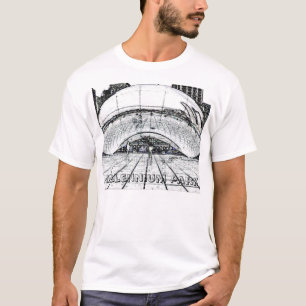 Camiseta chicago_bean.2, parque del milenio