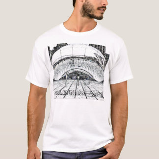 Camiseta chicago_bean.2, parque del milenio
