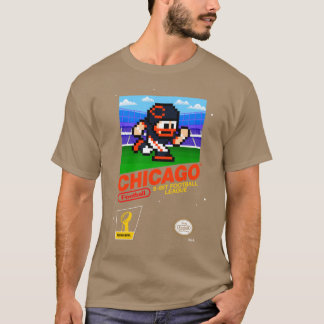 Camiseta Chicago Bears (8-bit Videogames Cartridge)