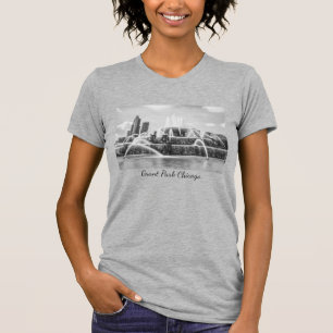 Camiseta Chicago Buckingham Grayscale T-Shirt