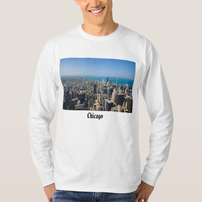 Camiseta Chicago desde arriba (Anverso)