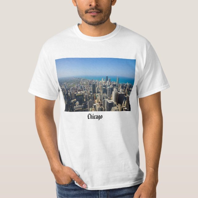 Camiseta Chicago desde arriba (Anverso)