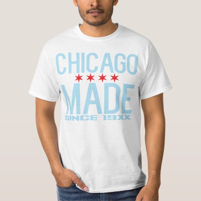 CAMISETA CHICAGO HECHO - DESDE EL 19XX (Anverso)