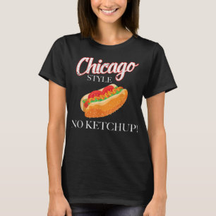 Camiseta Chicago Hot Dog Summer Style 4 De Julio No Ketchu