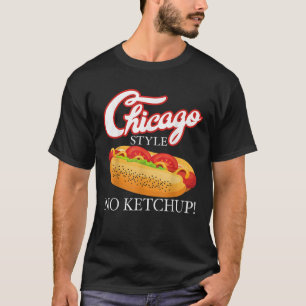 Camiseta Chicago Hot Dog Summer Style 4 De Julio No Ketchu
