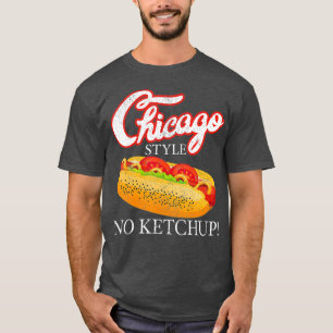 Camiseta Chicago Hot Dog Summer Style 4 De Julio Sin Regalo