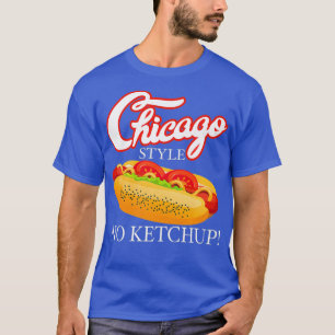 Camiseta Chicago Hot Dog Summer Style 4 De Julio Sin Regalo