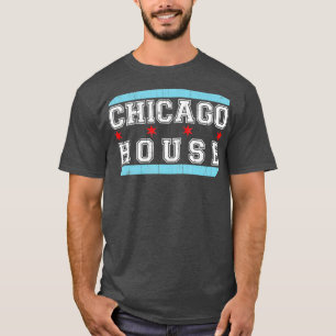 Camiseta Chicago House Music - Bandera DJ Gift