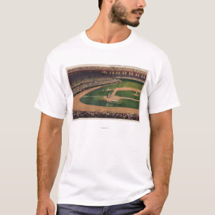 Camiseta Chicago, IL - parque de Comiskey, meta, Basebal