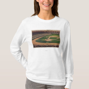 Camiseta Chicago, IL - parque de Comiskey, meta, Basebal