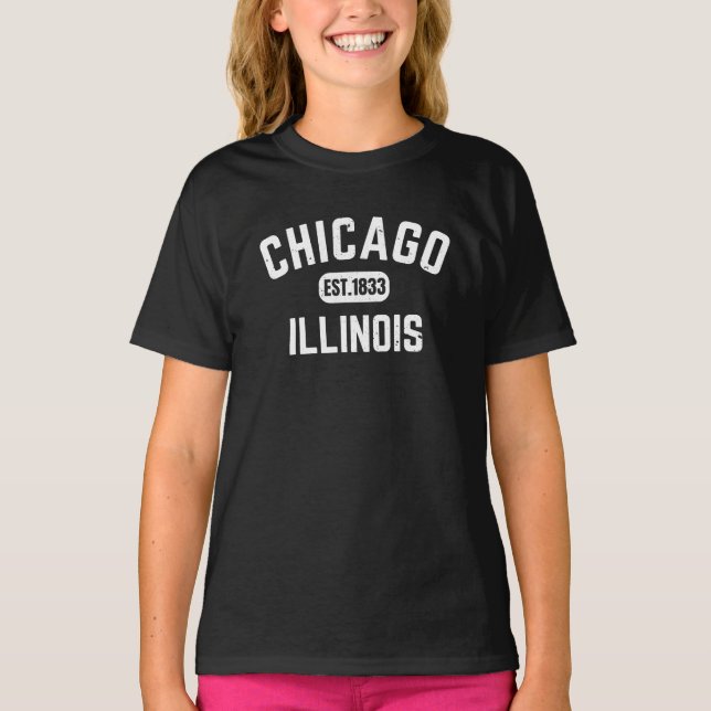 Camiseta Chicago Illinois (Anverso)