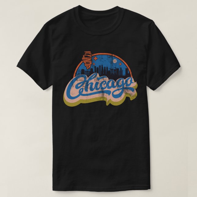 Camiseta Chicago, Illinois (Diseño del anverso)