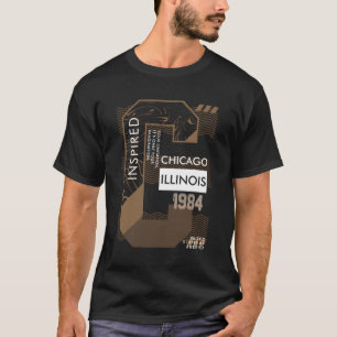 Camiseta Chicago Illinois 1984