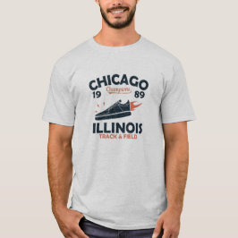Camiseta Chicago Illinois IL Varsity Style Sports
