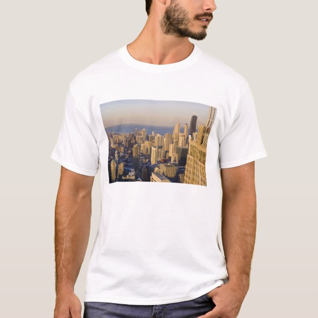 Camiseta Chicago, Illinois, Skyline de la torre Sears (Anverso)