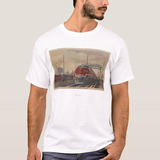 Camiseta Chicago, Illinois/tren (Anverso)