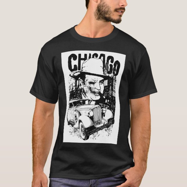 Camiseta Chicago Mafia Vintage (Anverso)