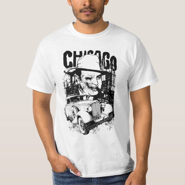 Camiseta Chicago Mafia Vintage (Anverso)