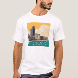 Camiseta Chicago Modern Skyline