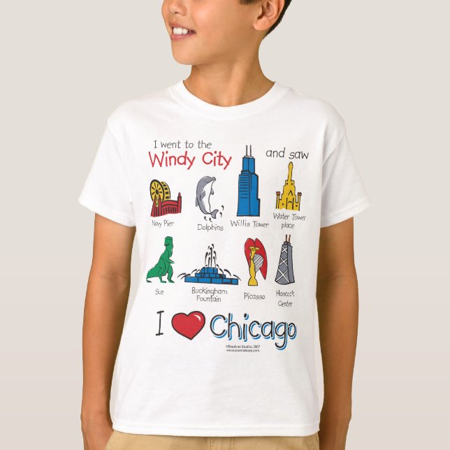 Camiseta Chicago--Niño-Icono-NUEVO [Co (Anverso)