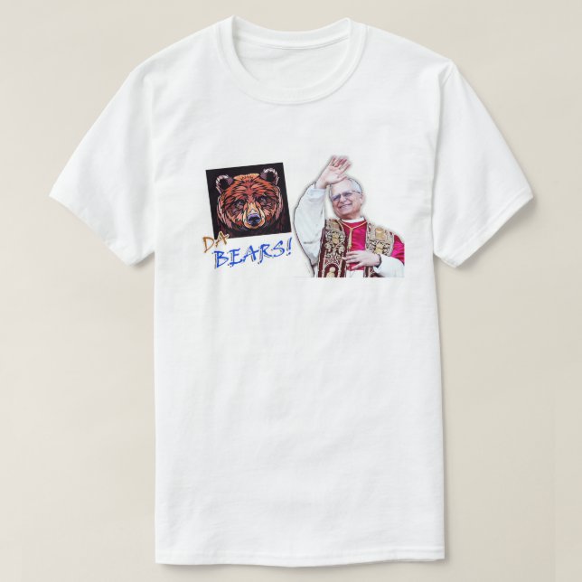Camiseta Chicago Orgullo Bears & Pope Leo (Diseño del anverso)