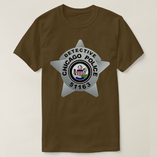 CAMISETA CHICAGO PD BADGE 51163 DETECTIVE JAY HALSTEAD (Diseño del anverso)