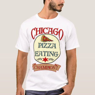Camiseta Chicago Pizza Eating Champ