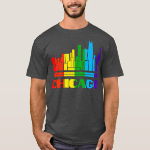 Camiseta Chicago Pride Chicago LGBT Gift LGBTQ Supporter T