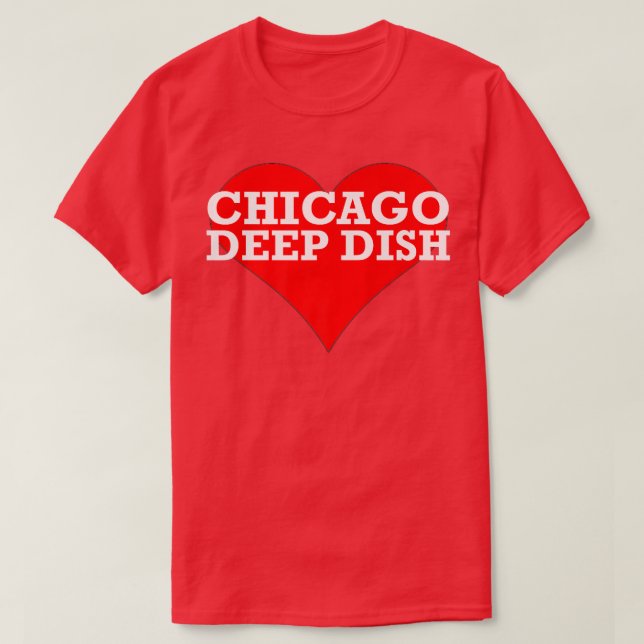 Camiseta CHICAGO PROEP PLATO fanlover de pizza Premium T-Sh (Diseño del anverso)