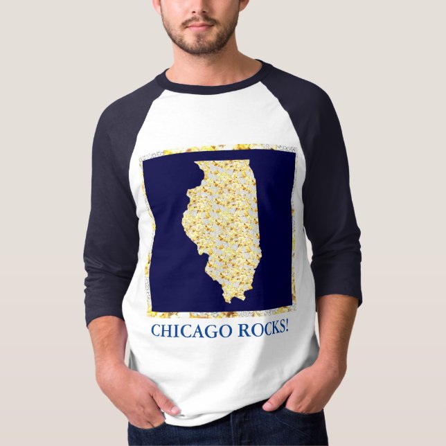 CAMISETA CHICAGO ROCKS (Anverso)