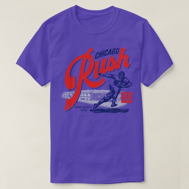 Camiseta Chicago Rush (Diseño del anverso)