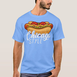 Camiseta Chicago Style HOT DOG Gift Hotdog Premium