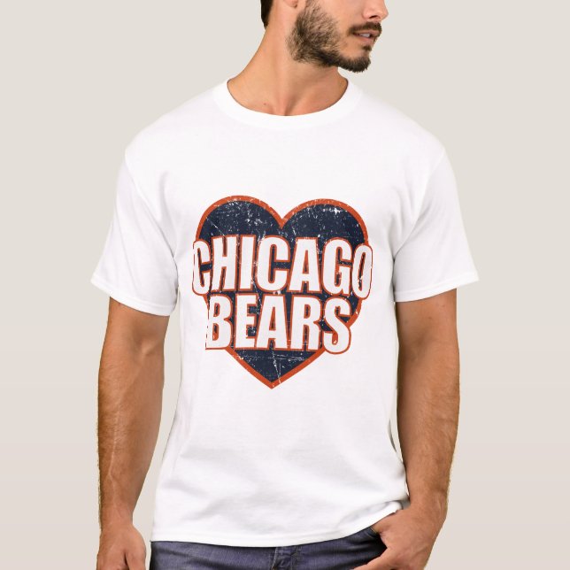 Camiseta Chicago tiene corazón (Anverso)