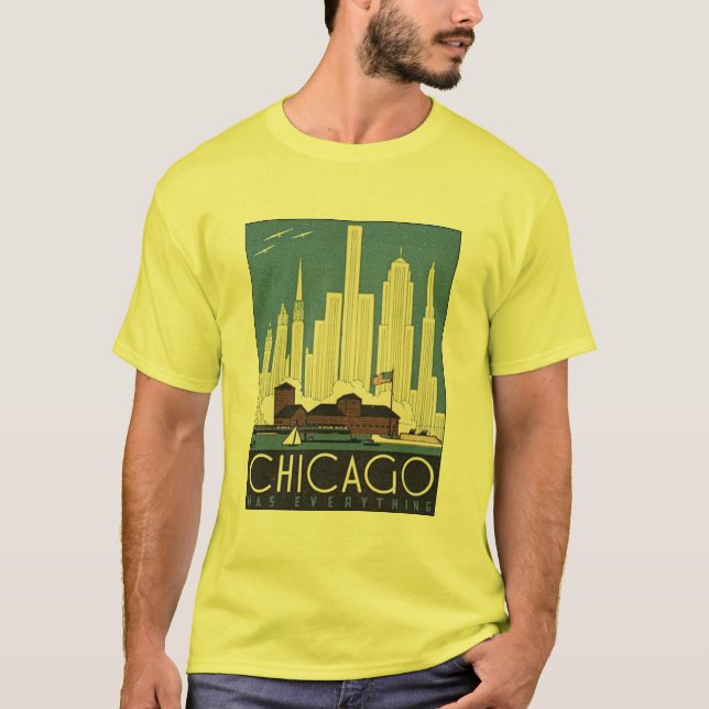 Camiseta Chicago tiene todo (Anverso)