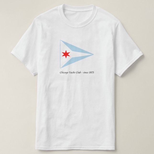 Camiseta Chicago Yacht Club, desde 1875 (Diseño del anverso)