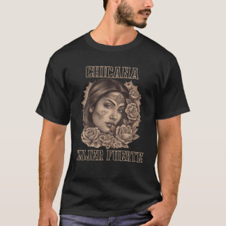 Camiseta Chicana Chola Style Lowrider Clothes Mexican Ameri