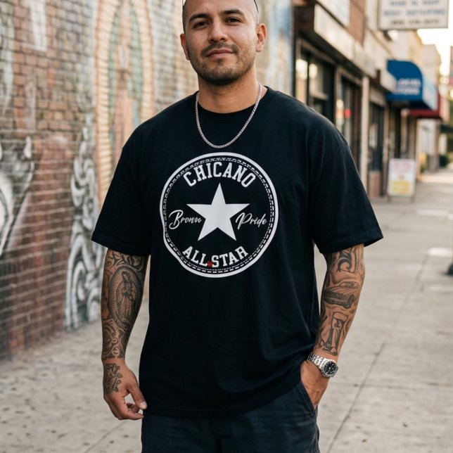 Camiseta Chicano All Star Brown Pride (Subido por el creador)