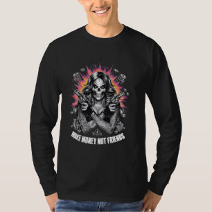 Camiseta Chicano Chicana La Raza Barrio Tattoo Muerte