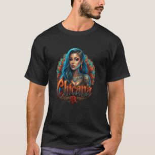 Camiseta Chicano Chicana La Raza Barrio Tattoo Muerte 1