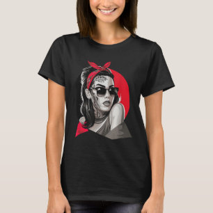 Camiseta Chicano Chicana La Raza Barrio Tattoo Muerte _4
