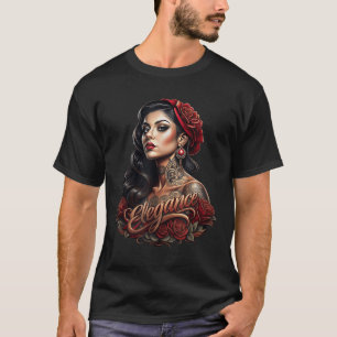 Camiseta Chicano Chicana La Raza Barrio Tattoo Muerte _5